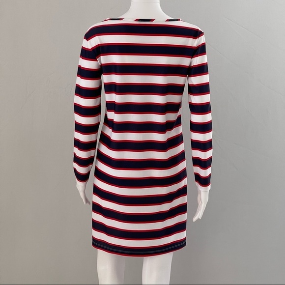 Glamourpuss NYC Red,Blue and White Stripes Dress size Small - Picture 3 of 15